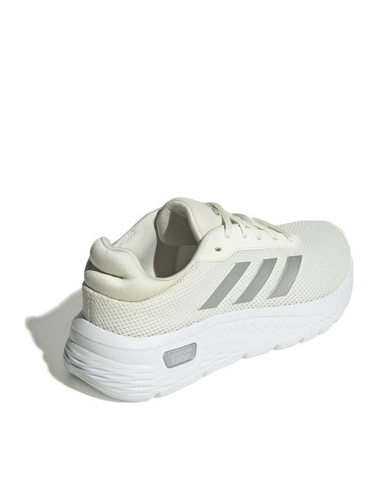 Cloudfoam Comfy Women's Sneakers Off White Silver Metallic Cloud White