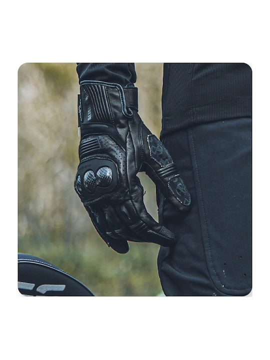 Alien Snail AT80 Rally Winter Men's Motorcycle Gloves Black