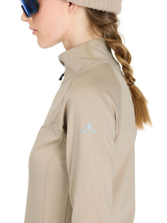 Damen Sport Top Simply Taupe