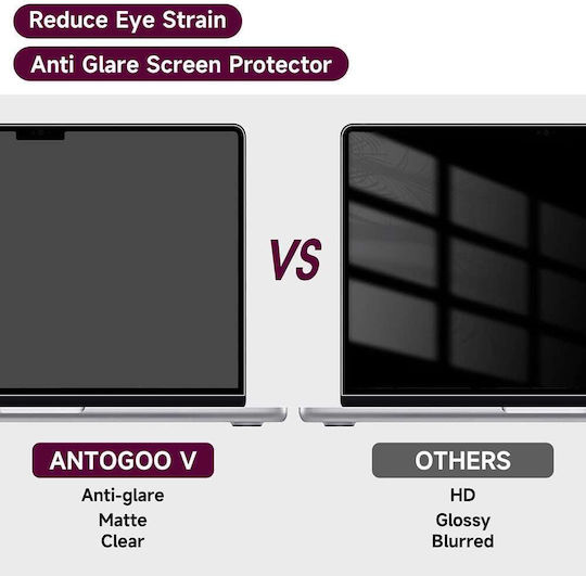 Techsuit Visionprox Anti-blue Light Macbook Pro 16" 2024 Matte Clear