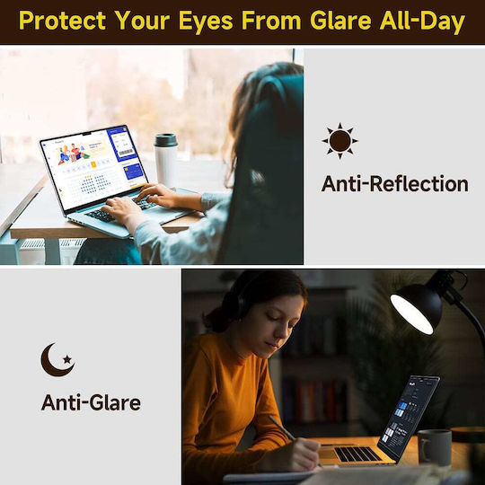 Techsuit Visionprox Anti-Blue Light Macbook Air 13" 2018 2017 2020 Matte Clear