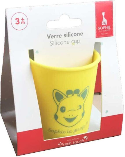 Sophie La Girafe Baby Cup made of Silicone Green for 6m+m+