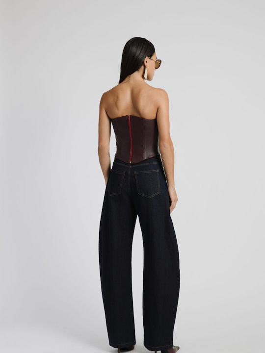 Women's Jean Trousers Dark Blue