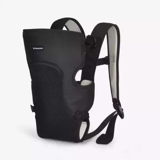 Kikka Boo Classic Carrier Myra Mesh Black with Maximum Weight 9kg