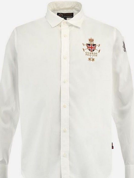 Langärmlig Hemd Optic White