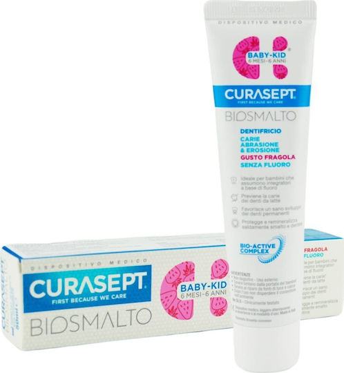 Curasept Βρεφική Οδοντόκρεμα για 6m+ με Γεύση Μέντα 50ml