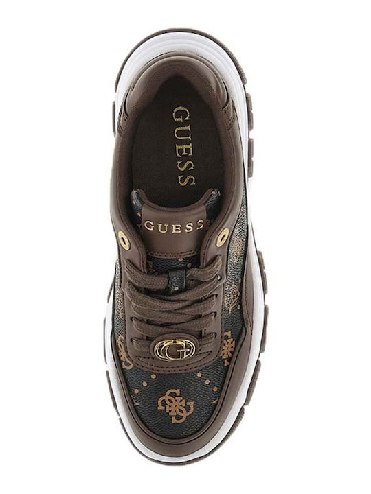 Damen Sneakers Braun
