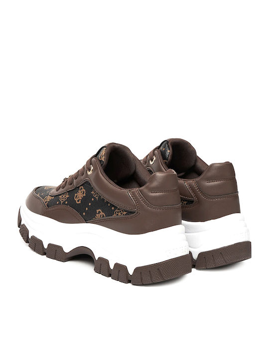 Damen Sneakers Coffee