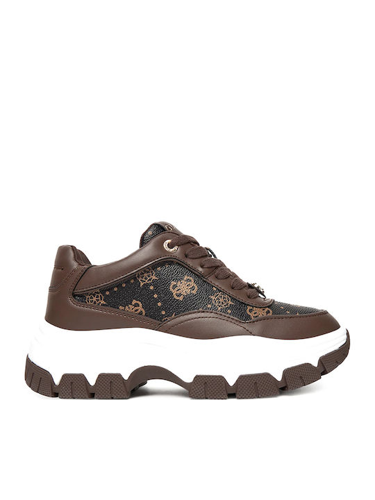 Damen Sneakers Coffee