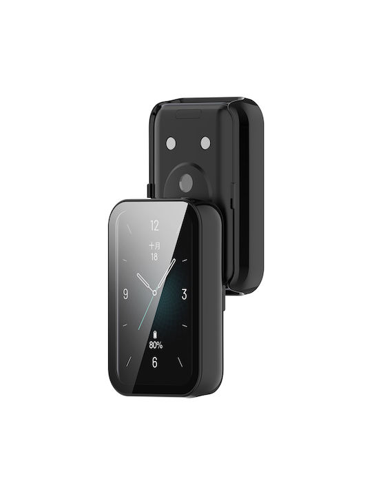 Techsuit Defense360 Pro + Screen Protector Honor Band 10 Band 9 Black Techsuit Defense360 Pro + Screen Protector Honor Band 10 Band 9 Black