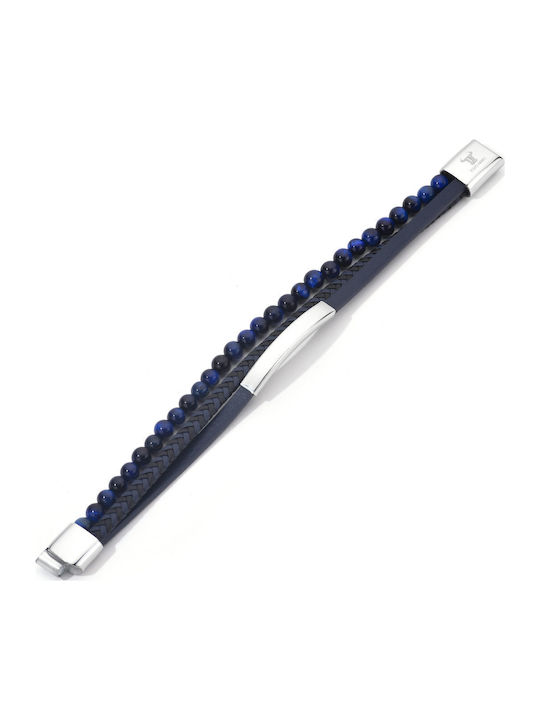 Toro Nero Herren Leder Armband 21cm