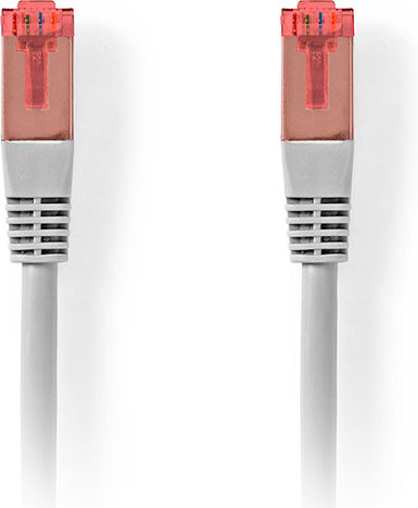 Nedis U/UTP Cat.6 Ethernet Network Cable 10m Gray