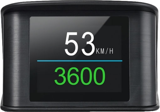 Pyramid Instrument digital OBD2, Head Up Display, Turometru, Contor RPM și Temperatura apei Pentru mașină 66.04mm pentru montare pe Tabloul de bord