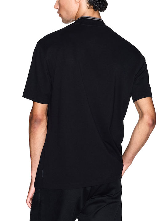 Armani Exchange Μπλούζα Μαυρο