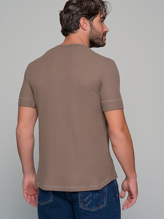 Lucente Short Sleeve T-Shirt Brown