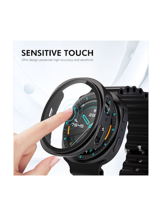 Samsung Galaxy Watch 8 40mm Enkay Θήκη Προστασία Οθόνης Beige Gold