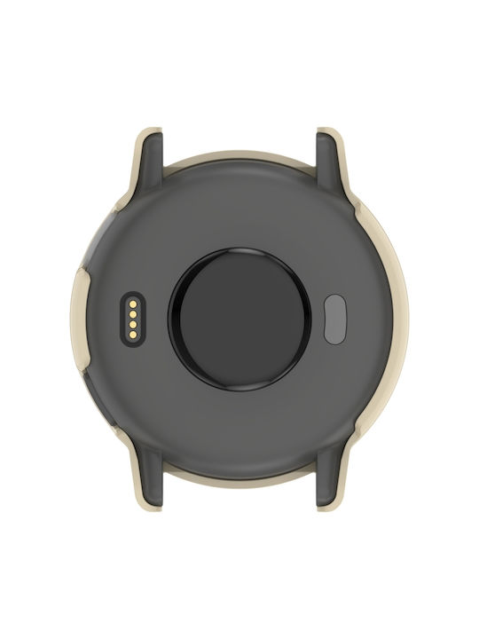 Schützende Tragbare Hülle für Garmin Vivoactive 5 Active 5 Elfenbein
