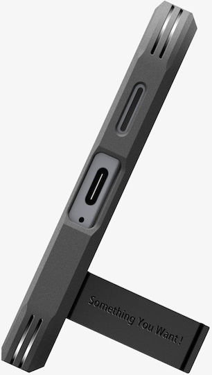 Spigen Tough Armor Magsafe Задна корица Силикон / Пластмаса 2мм Черен (Galaxy S25 FE)