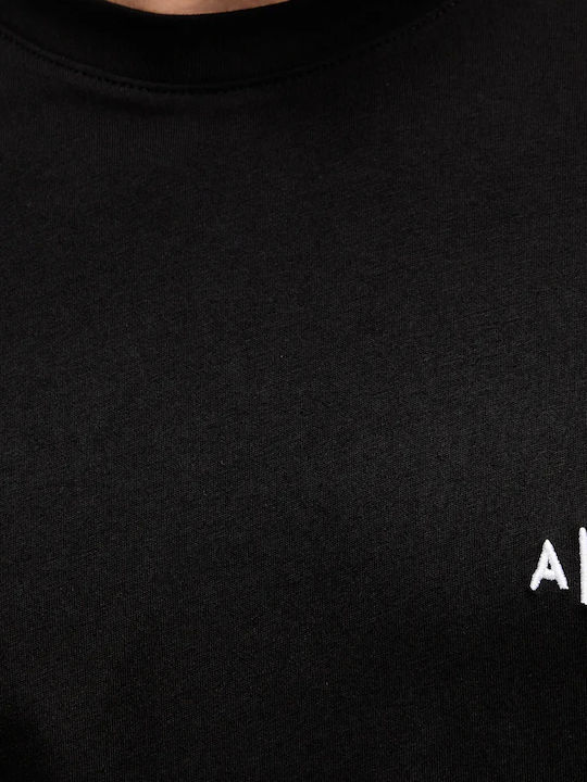 T-shirt Μαυρο