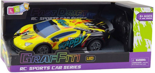 RC Remote Control Sports Car LED Lights Yellow 1:22