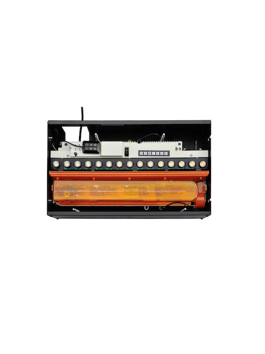 Dimplex Boden Elektrischer Kamin 220W Schwarz