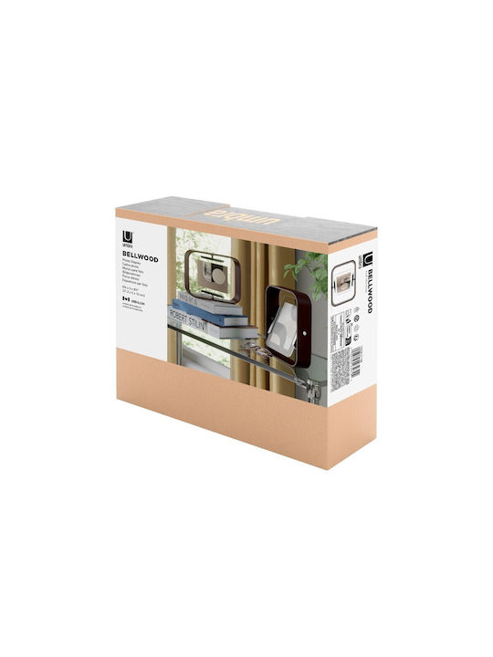 Umbra Bellwood 10x15 Η Περιστρεφόμενη Κορνίζα Διπλής Όψης Φινίρισμα Καρυδιάς