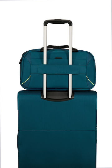 Samsonite Base Breeze Σακ Βουαγιάζ Πετρόλ Υφασμάτινο
