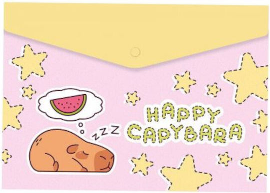 Φάκελος Κουμπί Spree Α4 Pp Capybara 1τμχ Sp74211