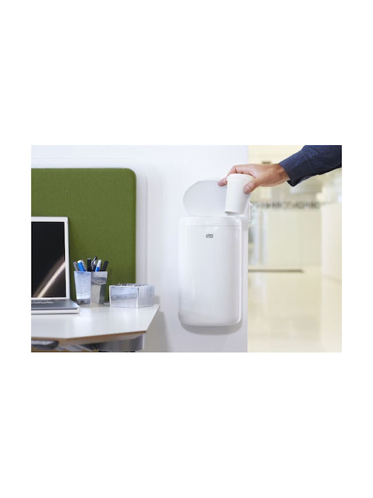 Tork Plastic Waste Bin with Sensor White 5L