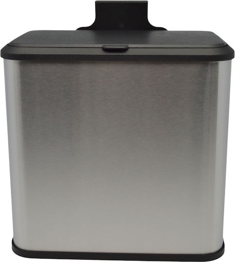 Ankor Ankor Mülleimer Für Schrank Aus Inox Silber 5lt
