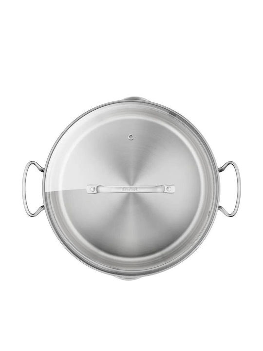 Tefal Duetto+ Pots Set of Stainless Steel with Non-stick Coating Silver 6pcs