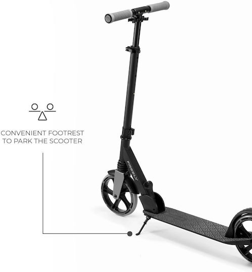 Kinderkraft Kids Scooter Foldable Freely 2-Wheel For 5+ Years Black