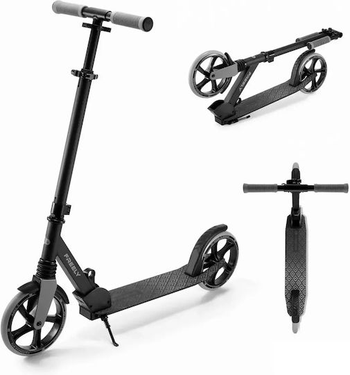 Kinderkraft Kids Scooter Foldable Freely 2-Wheel For 5+ Years Black