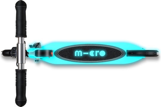 Micro Παιδικό Πατίνι Αναδιπλούμενο Sprite LED Δίτροχο για 6+ Ετών Λευκό
