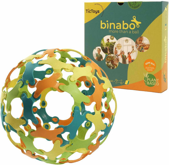 Дървена Конструктивна Игра Binabo за Деца 3+ години+ Години