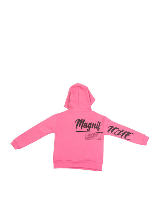 Hanorac Copii cu Glugă Fuchsia