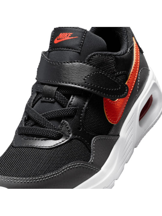 Παιδικά Sneakers με Σκρατς Μαύρα