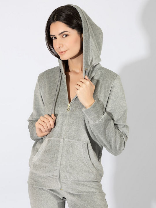Harmony Winter Women's Pyjama Set Grey