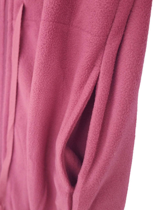 Ustyle Winter Damen Nachthemd Burgundy