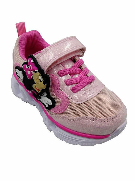 Kids Sneakers with Lights Pink