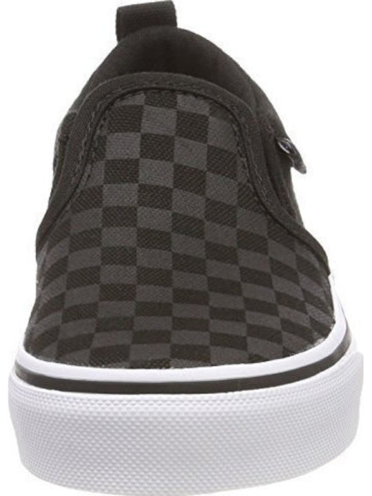 Asher Kids Sneakers Slip-on Black
