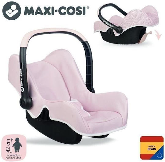 Smoby Αξεσουάρ Καθισματάκι Κούκλας Maxi Cosi Ροζ (Διάφορα Σχέδια) 1τμχ