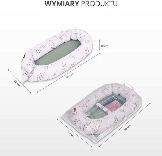 Sensillo Baby Nest Green 45x80cm