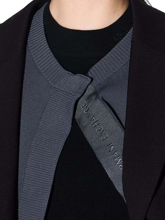 Armani Exchange Γυναικείο Σακάκι Μαύρο