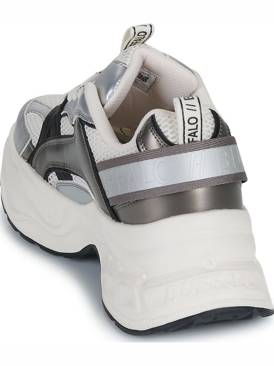 Yuno Γυναικεία Sneakers Ασημί