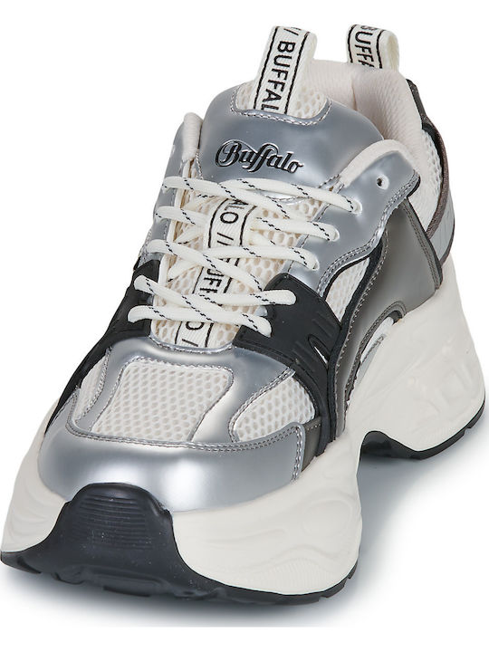 Yuno Γυναικεία Sneakers Ασημί