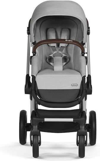 Cybex Eos Lux Ρυθμιζόμενο Καρότσι 2 σε 1 Kατάλληλο για Nεογέννητο Lava Grey 13kg