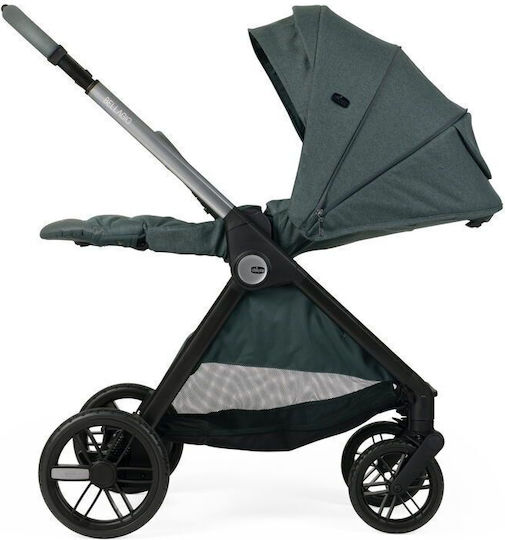 Chicco Bellagio Trio Бебешка количка Черен сатен 9.7кг