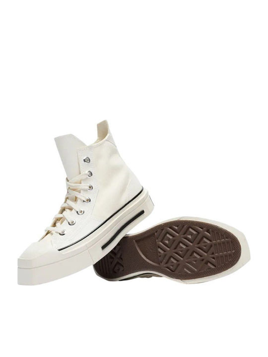 Chuck 70 De Luxe Squared Μποτάκια Μπεζ