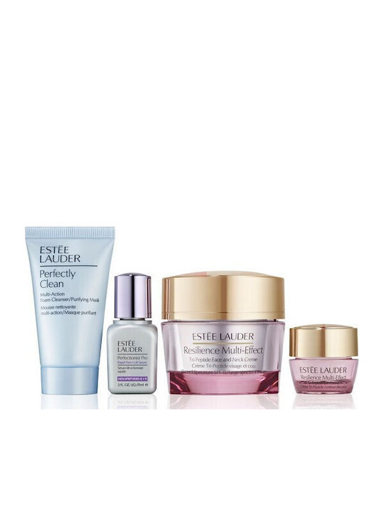 Estee Lauder The Radiance Routine Комплект за грижа за кожата за Против стареене, Блясък & Стягане на кожата
